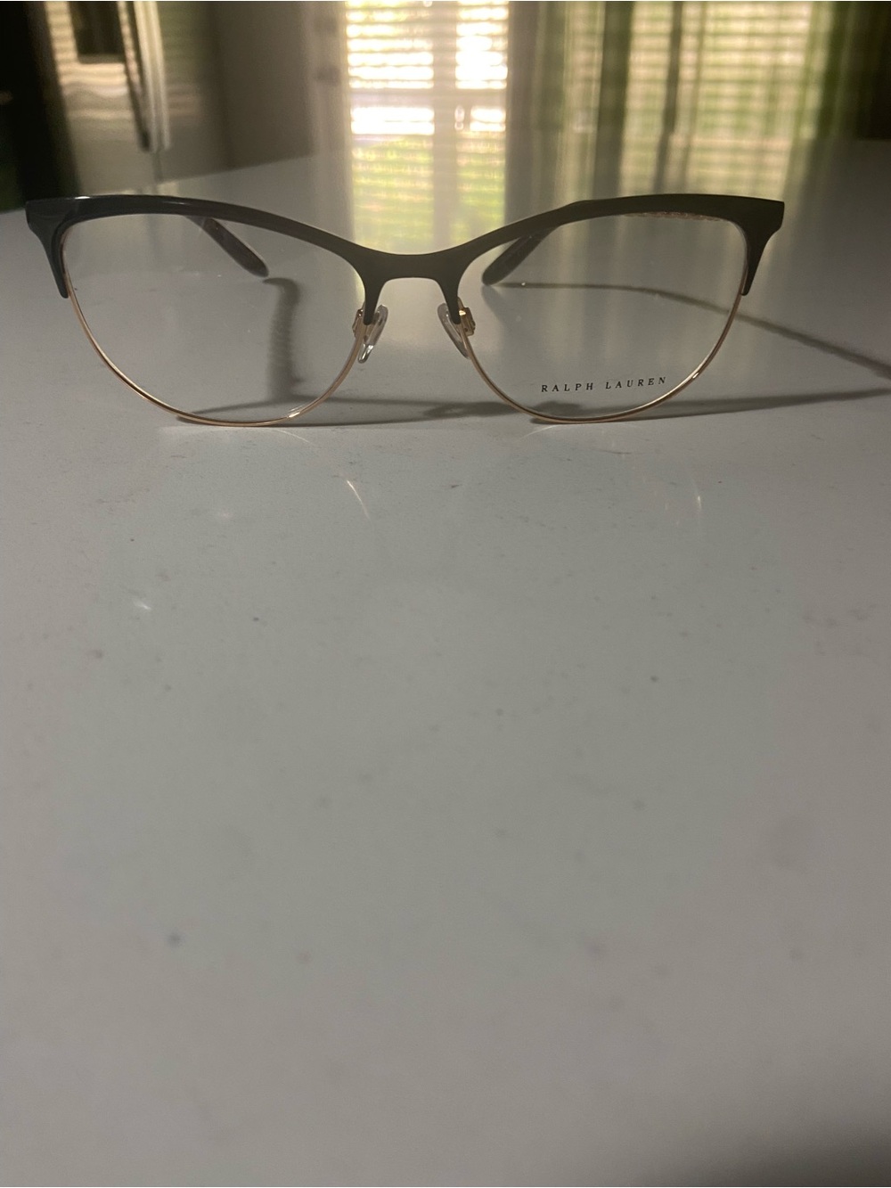 Ralph Lauren Women’s Two-Tone Cat Eye Eyeglass Frames - Gold & Black